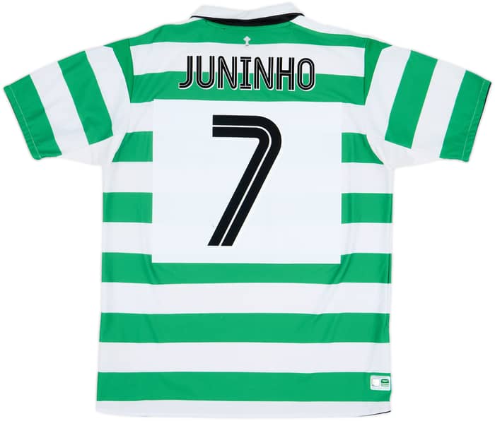 2004-05 Celtic Home Shirt Juninho #7 - 6/10 - (L)