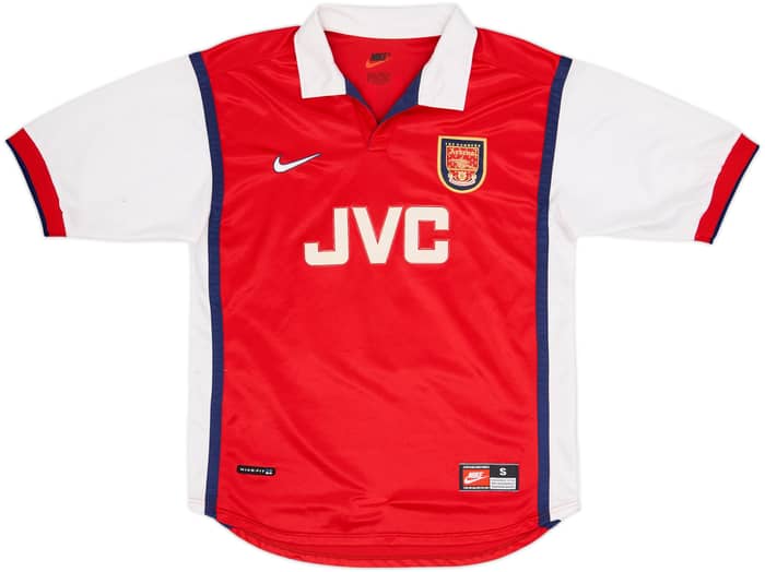 1998-99 Arsenal Home Shirt Kanu #25 - 7/10 - (S)