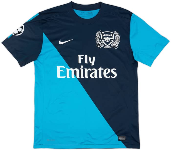 2011-12 Arsenal Away Shirt Arteta #8 - 8/10 - (M)
