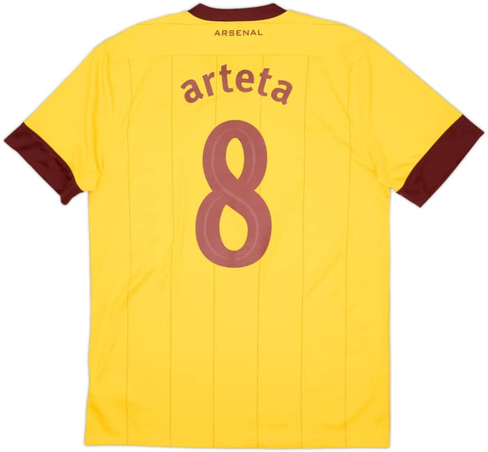 2010-13 Arsenal Away Shirt Arteta #8 - 10/10 - (M)