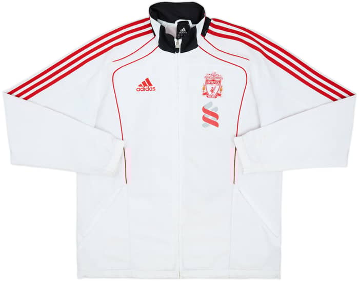 2010-11 Liverpool adidas Track Jacket - 7/10 - (L/XL)