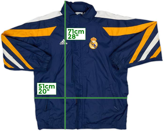 1998-99 Real Madrid adidas Rain Jacket - 6/10 - (M.Boys)