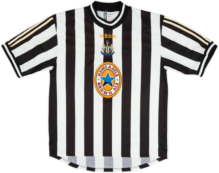 Camiseta de local del Newcastle 1997-99 Peacock #5 - 5/10 - (XL)