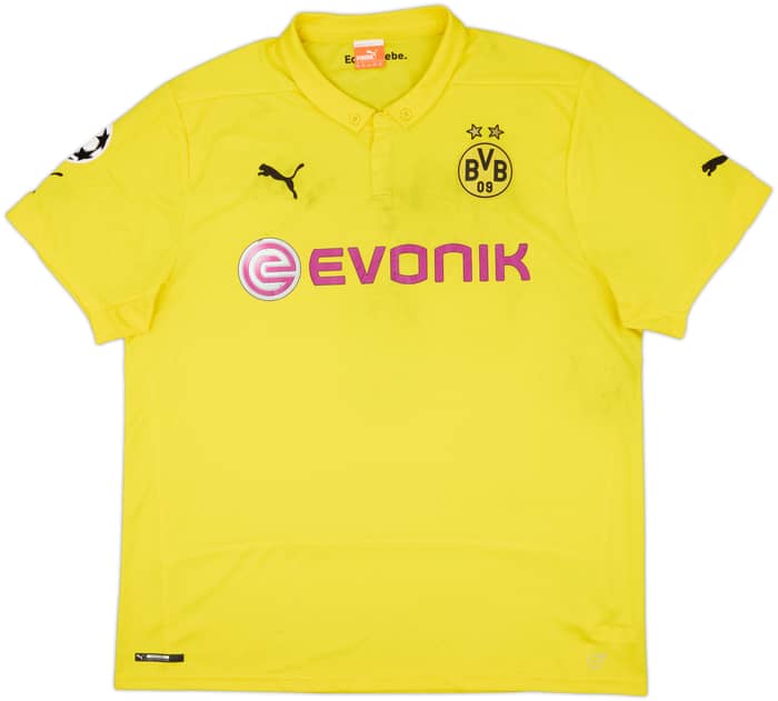 Camiseta CL de local del Dortmund 2014-15 Gundogan #8 - 4/10 - (XXL)