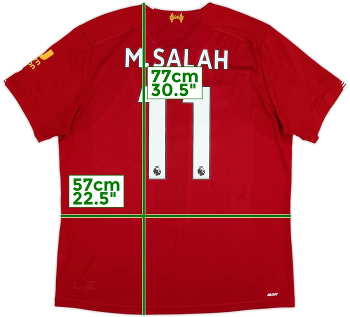 2019-20 Liverpool Home Shirt M.Salah #11 - 6/10 - (XL)