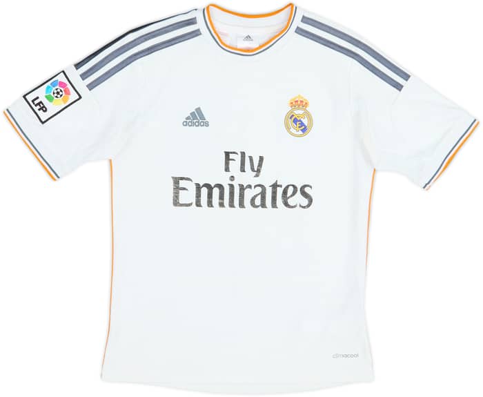 2013-14 Real Madrid Home Shirt - 4/10 - (S.Boys)