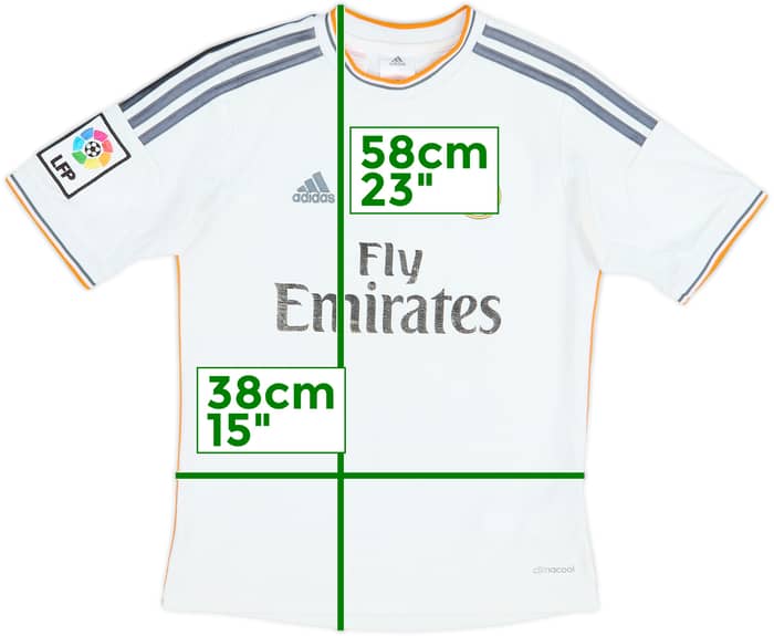 2013-14 Real Madrid Home Shirt - 4/10 - (S.Boys)