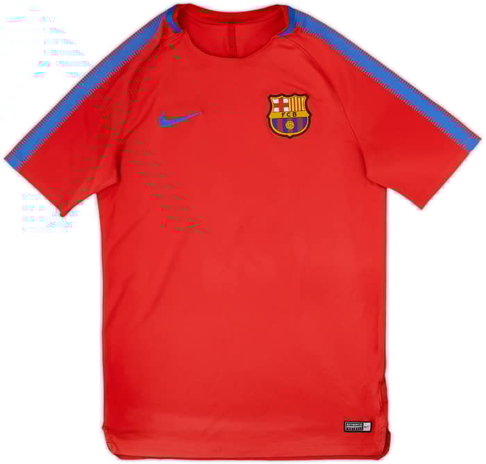 2017-18 Barcelona Nike Training Shirt - 7/10 - (M)