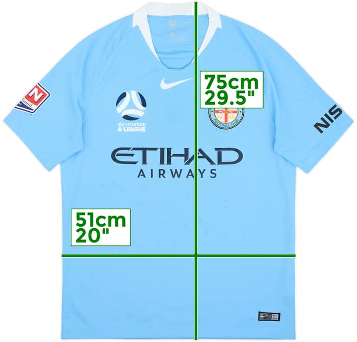 2018-19 Melbourne City Home Shirt - 5/10 - (M)
