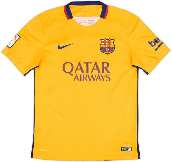 2015-16 Barcelona Away Shirt Neymar Jr #11 - 6/10 - (M)