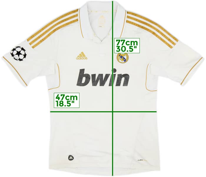 2011-12 Real Madrid Home Shirt - 5/10 - (M)