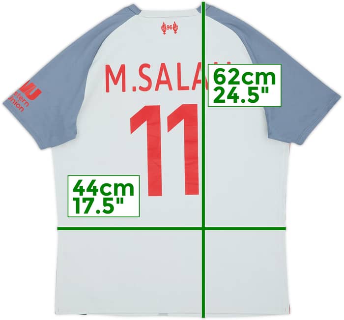 2018-19 Liverpool Third Shirt M.Salah #11 - 6/10 - (L.Boys)
