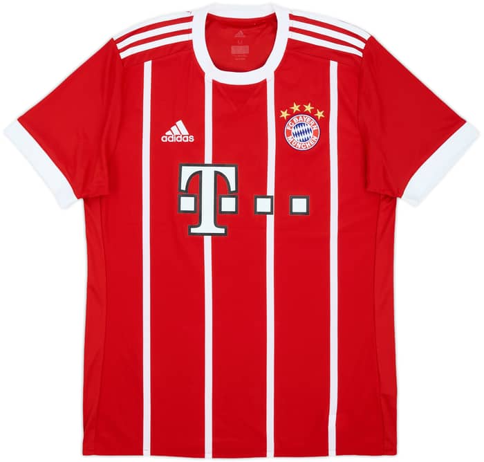 2017-18 Bayern Munich Home Shirt James #11 - 10/10 - (M)