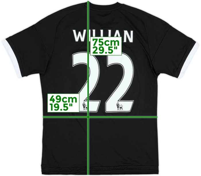 2015-16 Chelsea Third Shirt Willian #22 - 8/10 - (M)