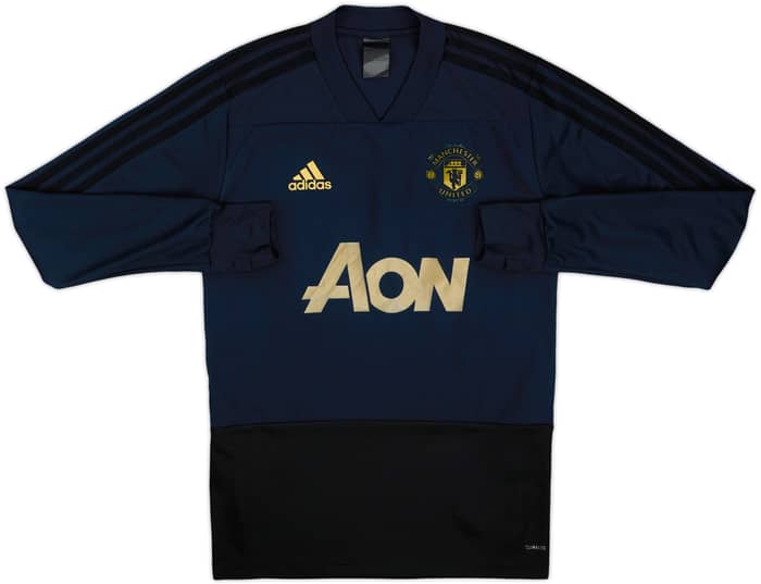 2018-19 Manchester United adidas Training Top - 6/10 - (XS)