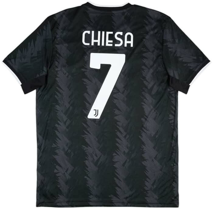 2022-23 Juventus Away Shirt Chiesa #7 - 8/10 - (L)
