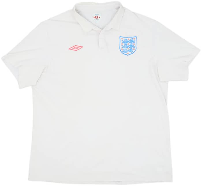 2009-10 England Home Shirt - 5/10 - (XL)