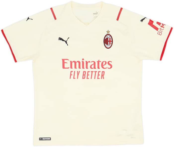 2021-22 AC Milan Away Shirt Kjaer #24 - 8/10 - (L)