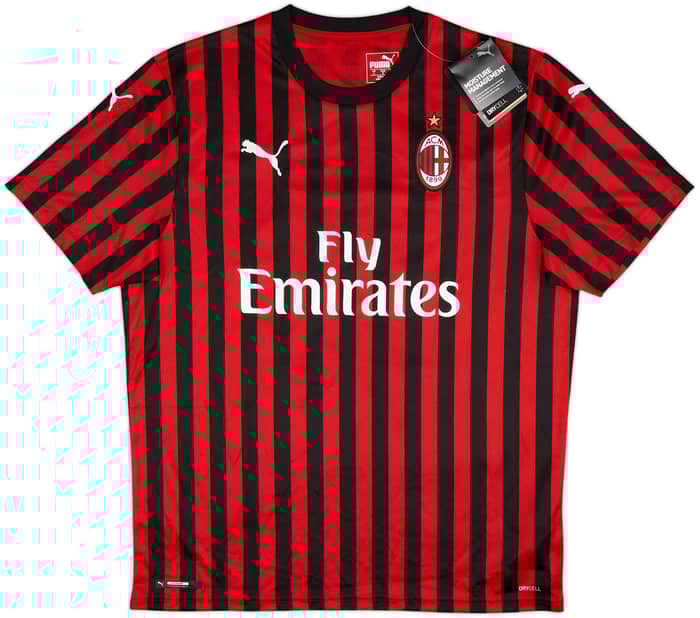 2019-20 AC Milan Home Shirt Paqueta #39 (L)