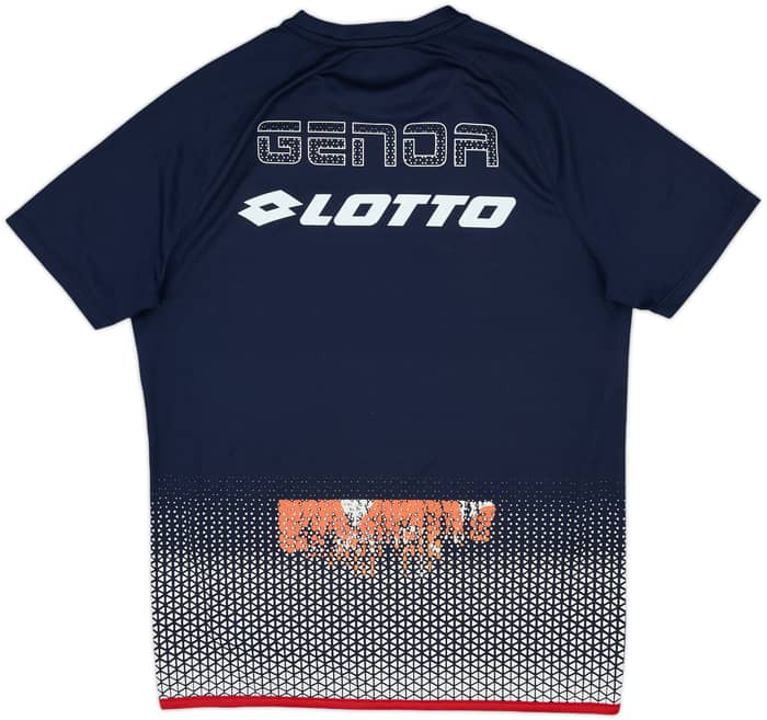 2017-18 Genoa Staff Issue Lotto Training Shirt RM - 7/10 - (L)