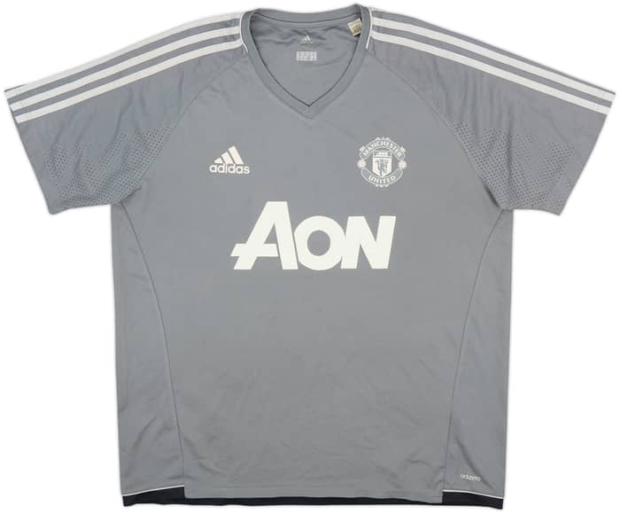 2017-18 Manchester United adizero Training Shirt - 5/10 - (XL)