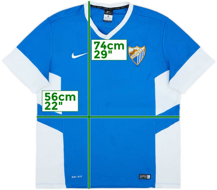 2014-15 Malaga Nike Training Shirt - 6/10 - (XL)