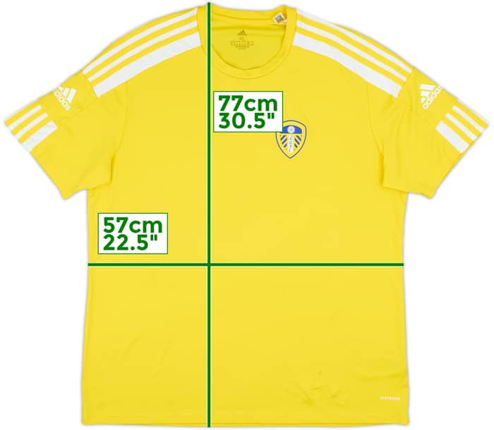 2021-22 Leeds adidas Training Shirt - 7/10 - (XL)