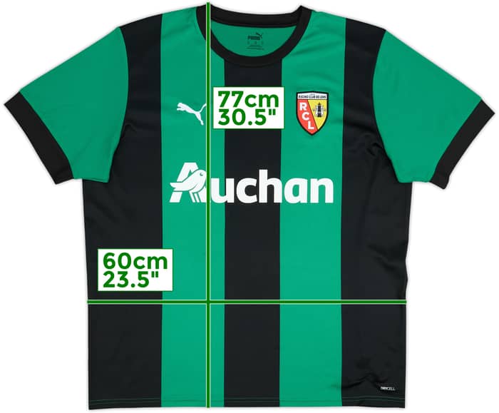 2022-23 Lens Away Shirt - 8/10 - (XXL)