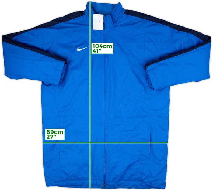 2008-10 Netherlands Nike Padded Bench Coat (XL)