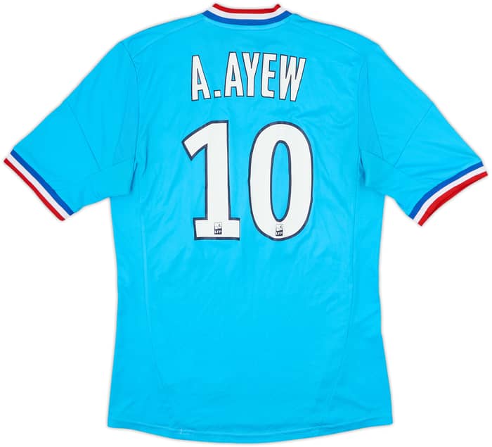 2012-13 Olympique Marseille Away Shirt A.Ayew #10 - 7/10 - (S)