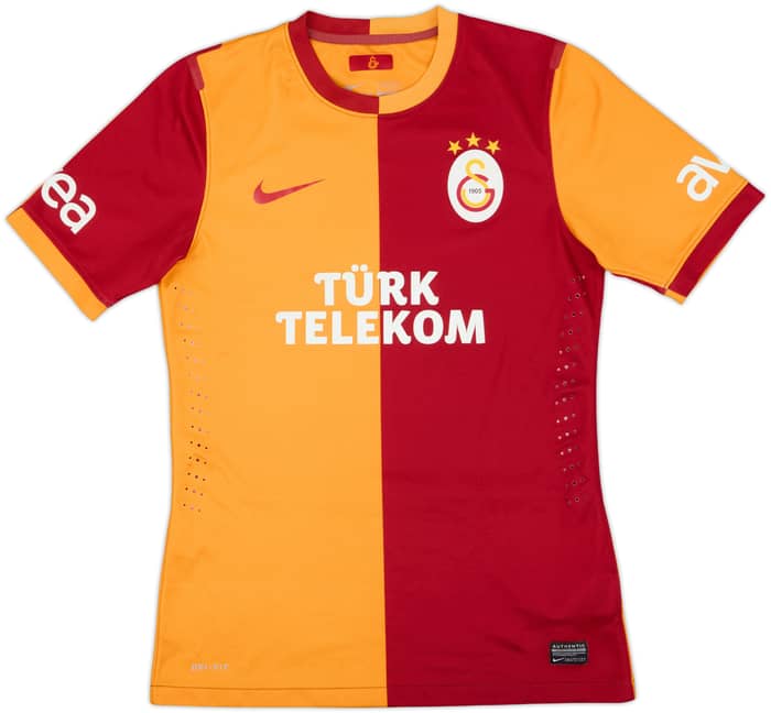 2013-14 Galatasaray Authentic Home Shirt - 7/10 - (M)