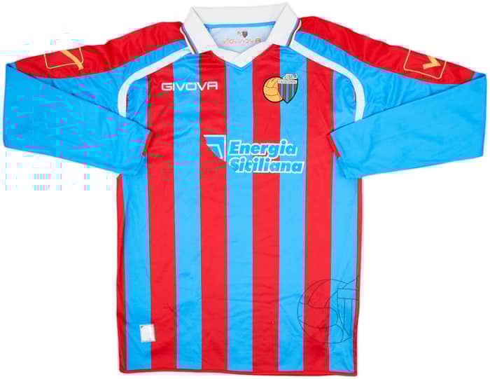 2010-12 Catania Home L/S Shirt - 4/10 - (XL)