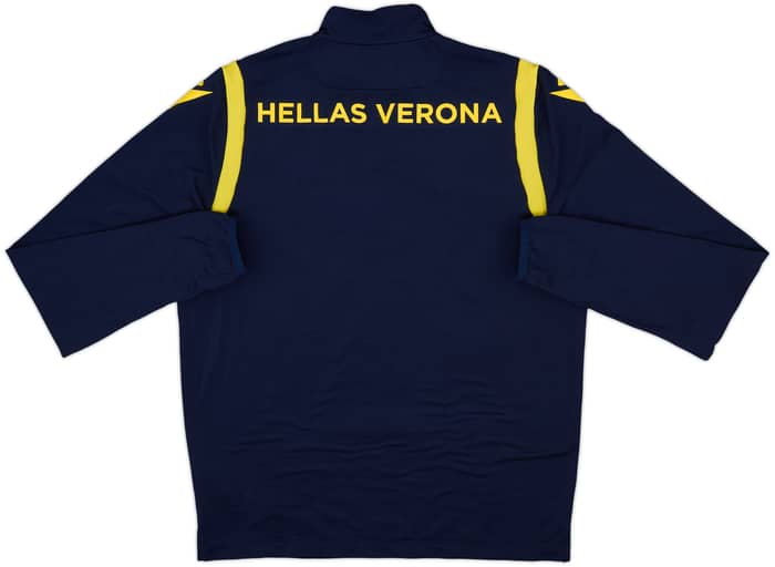 2018-19 Hellas Verona Macron 1/4 Zip Training Top - 4/10 - (S)