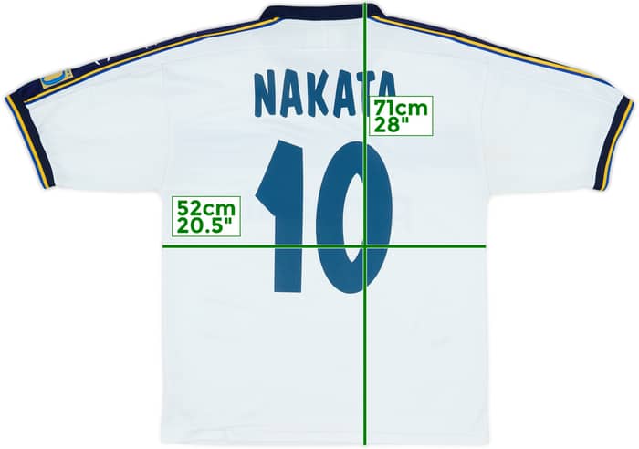 Camiseta de visitante del Parma 2002-03 Nakata #10 - 6/10 - (S)