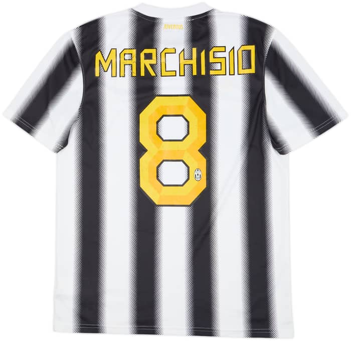 2011-12 Juventus Home Shirt Marchisio #8 - 6/10 - (M)