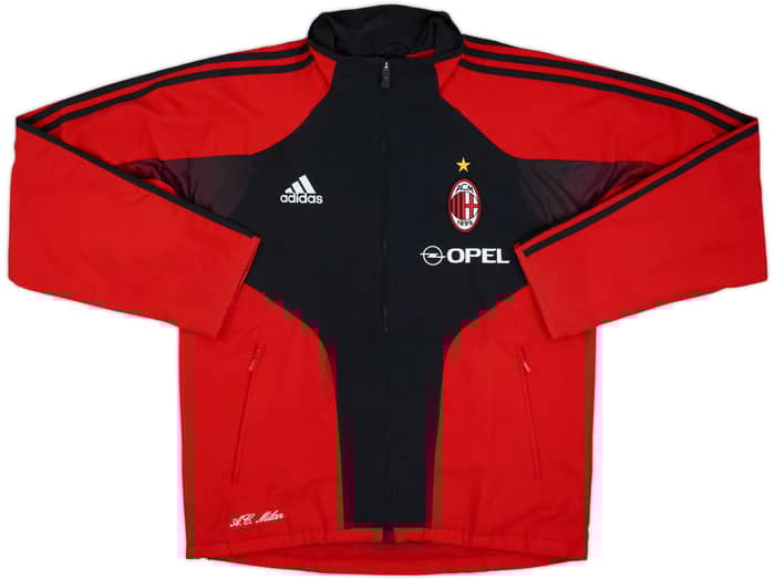 2004-05 AC Milan adidas Track Jacket - 7/10 - (M)