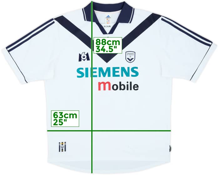 2000-01 Bordeaux Away Shirt - 9/10 - (XL)