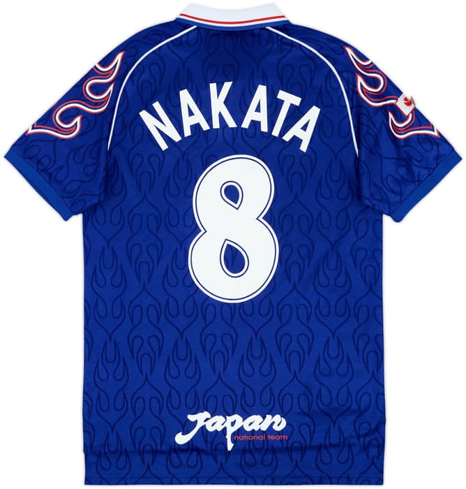 1998 Japan Home Shirt Nakata #8 - 7/10 - (M)