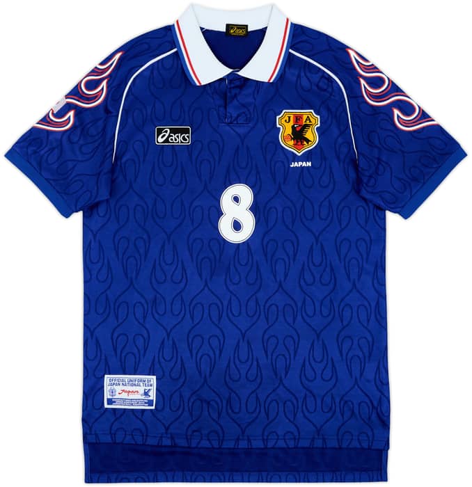 1998 Japan Home Shirt Nakata #8 - 7/10 - (M)