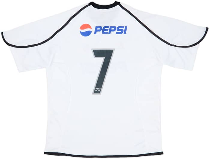 2001 Corinthians Home Shirt #7 - 8/10 - (XL)