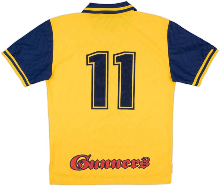 1996-97 Arsenal Away Shirt #11 - 8/10 - (M)