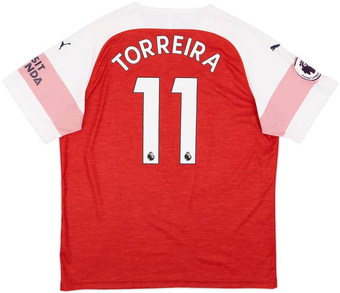 2018-19 Arsenal Home Shirt Torreira #11 - 7/10 - (XL)