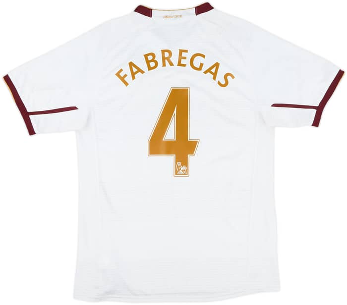 2007-08 Arsenal Away Shirt Fabregas #4 - 9/10 - (S)