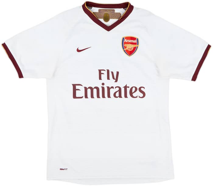 2007-08 Arsenal Away Shirt Fabregas #4 - 9/10 - (S)