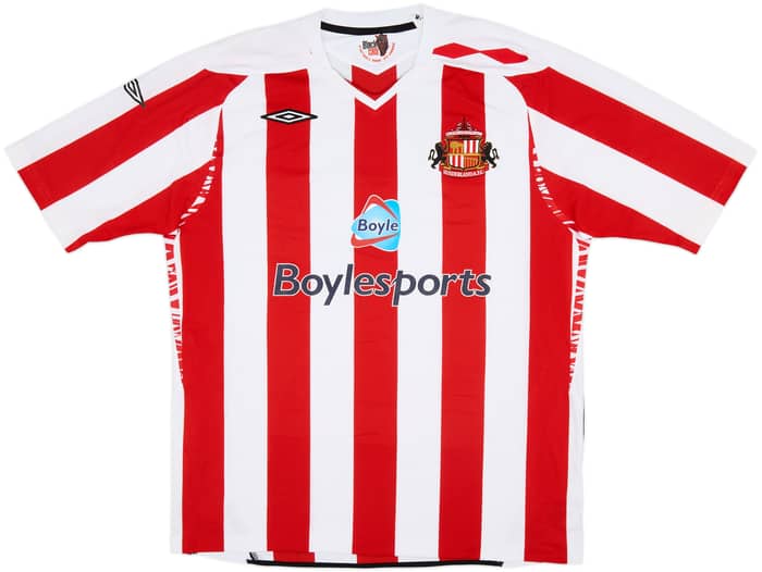2007-08 Sunderland Home Shirt Yorke #19 - 5/10 - (XL)
