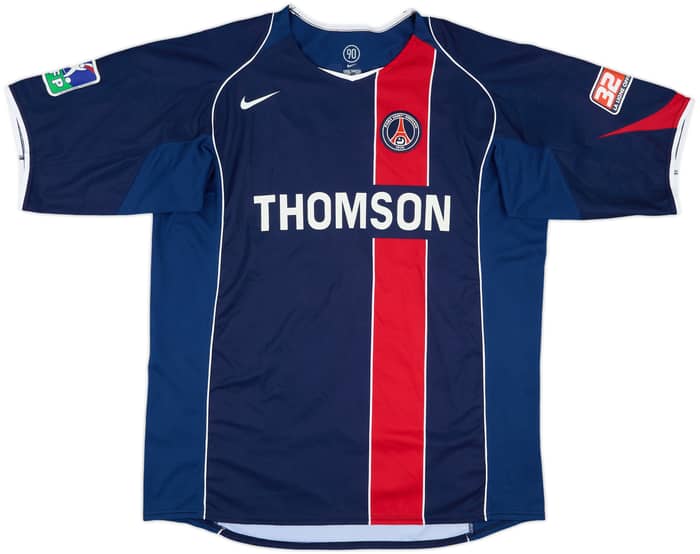 2004-05 Paris Saint-Germain Home Shirt Pancrate #7 - 7/10 - (XL)