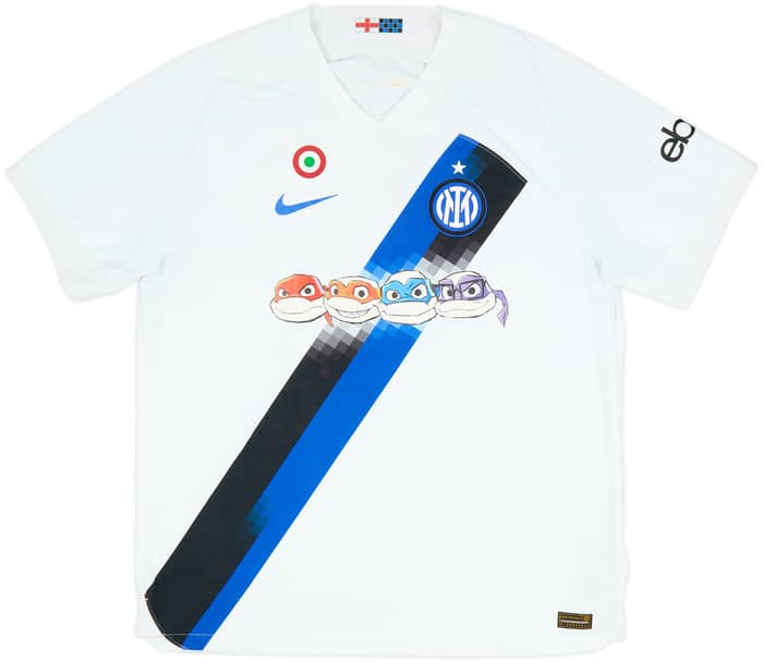 2023-24 Inter Milan Authentic 'Ninja Turtles' Away Shirt - 6/10 - (XL)