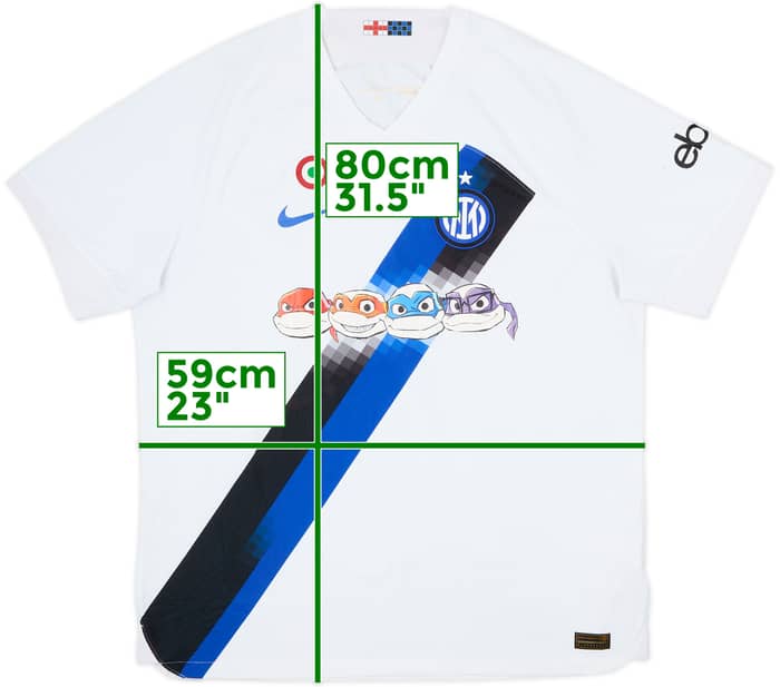 2023-24 Inter Milan Authentic 'Ninja Turtles' Away Shirt - 6/10 - (XL)