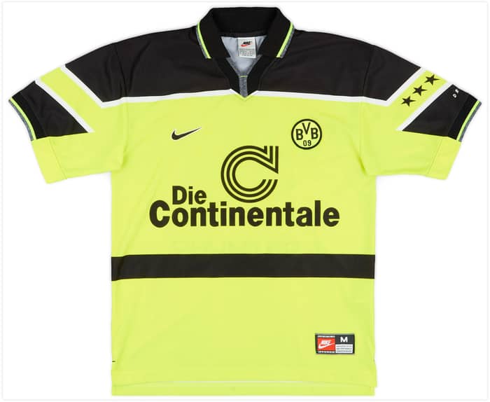 1997-98 Borussia Dortmund Home Shirt #29 - 8/10 - (M)