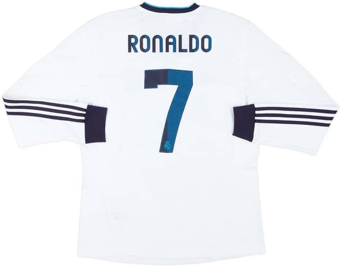 2012-13 Real Madrid Home L/S Shirt Ronaldo #7 (L)